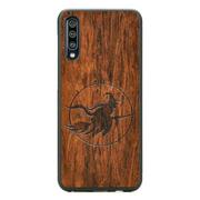 Etui i futerały do telefonów - Drewniane etui Samsung Galaxy A70 Halloween 2 Sabat Czarownic Imbuia ForestZone - miniaturka - grafika 1