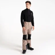 Spodnie męskie - Dare 2b - Męskie Spodnie Narciarskie z Szelkami Achieve II Brązowy, Rozmiar: Xxxl - miniaturka - grafika 1