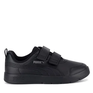 Sneakersy Puma COURTFLEX V3 V PS 39764201 Czarny - Buty dla chłopców - miniaturka - grafika 1