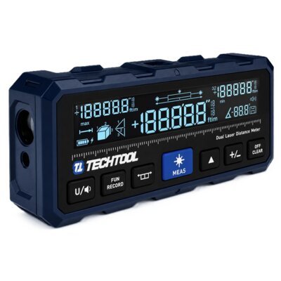 Dalmierz laserowy TECHTOOL TTDM01 100m