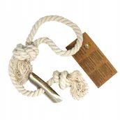 Zabawki dla psów - Gryzak szarpak dla psa z porożem jelenia rogiem 2w1 M soft zabawka - miniaturka - grafika 1