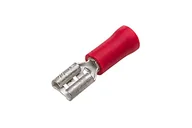 Akcesoria do układu elektrycznego - HELLA 8KW 705 392-812 Łącznik przewodów - czerwony - od: 0.5mm² - do: 1.0mm² - Tuleja wtyku płaskiego - 4,8 x 0,5 - Komplet - Ilość: 10 - miniaturka - grafika 1