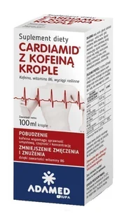 ADAMED CARDIAMID Z KOFEINĄ 100 ml krople - Serce i układ krążenia - miniaturka - grafika 1