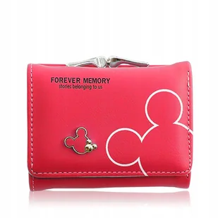 SPLDSUN Portfel Damski Slim Czerwony Z Kieszenią Na Monety I Karty - Portfele SPLDSUN Portfel Damski Slim Czerwony Z Kieszenią Na Monety I Karty - Portfele - miniaturka - grafika 1