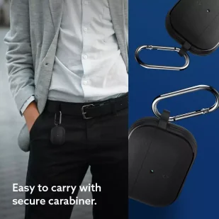 Etui Case Caseology Vault do Apple AirPods Pro 1 Matte Black - Akcesoria do słuchawek - miniaturka - grafika 10