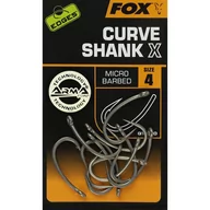 Inne akcesoria dla wędkarzy - Fox Carp Edges Curve Shank X size 4 - miniaturka - grafika 1