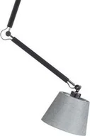 Lampy sufitowe - Lampa wisząca Azzardo Regulowana lampa wisząca Zyta do gabinetu czarna szara - miniaturka - grafika 1