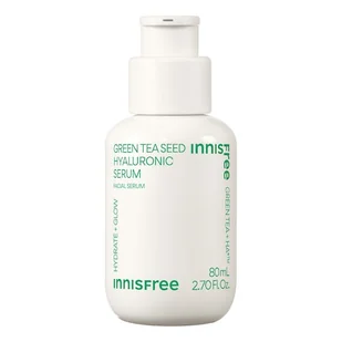 Innisfree - – Serum Z Kwasem Hialuronowym Z Nasionami Zielonej Herbaty - Serum Nawilżające - green Tea Serum 80 ml - Dla Kobiet - Serum do twarzy - miniaturka - grafika 1