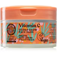 Kremy do twarzy - Natural Siberian TOOTHPASTE Wegańskie rozświetlające płatki do twarzy z witaminą C 20 szt OBLEPIKHA C-BERRICA - miniaturka - grafika 1
