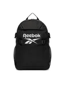 Plecaki - Reebok Plecak RBK-025-CCC-05 Czarny - miniaturka - grafika 1