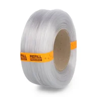 Filamenty i akcesoria do drukarek 3D - Filament Prusa Refill PETG 1,75mm 1kg - Clear PSA-26764 - miniaturka - grafika 1