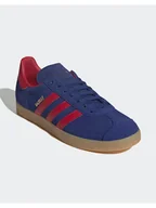 Trampki damskie - adidas Skórzane sneakersy "Gazelle" w kolorze granatowym - miniaturka - grafika 1