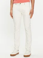 Spodnie męskie - Lee Jeansy Luke 112349207 Biały Slim Fit - miniaturka - grafika 1