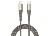 Kable USB - Jinya TechLink USB-C To C Cable 1,8m - kabel USB-C (naturalny tytan) - miniaturka - grafika 1