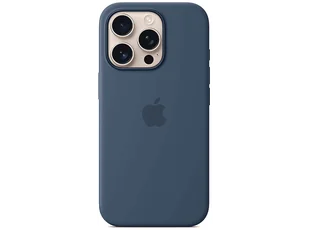 Silikonowe etui z MagSafe APPLE do iPhone 16 Pro Max Denim MYYU3ZM/A - Etui i futerały do telefonów - miniaturka - grafika 1