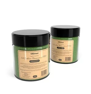 Sól jodowo-bromowa CBDmed 200mg CBD – Pomarańcza - Pozostałe akcesoria do kąpieli i SPA - miniaturka - grafika 1