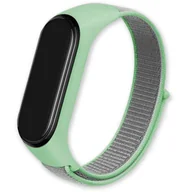 Akcesoria do pulsometrów i zegarków sportowych - NYLONOWA OPASKA, PASEK DO XIAOMI MI BAND 3/4/5/6 (wzór 8) - miniaturka - grafika 1