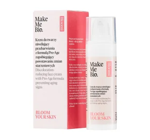 Make Me Bio Bloomi, Bloom your skin, krem do twarzy niwelujący przebarwienia z formułą Pro-Age, 30ml - Kremy do twarzy - miniaturka - grafika 1