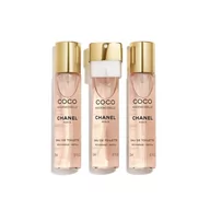 Zestawy perfum damskich - Chanel COCO MADEMOISELLE TWIST&SPRAY 3X20ML EDP - miniaturka - grafika 1