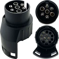 Akcesoria motoryzacyjne - Adapter 7/13 Pin Redukcja Przejściówka Gniazda Przyczepy Camping - miniaturka - grafika 1