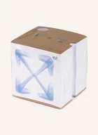 Akcesoria na biurko - Off-White Home Pojemnik Z Kartkami Do Notatek braun - miniaturka - grafika 1