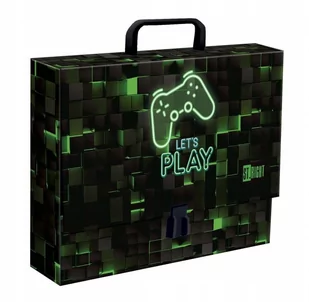 Teczka Z Rączką A4 Xl Stright Dark Game Majewski - Teczki i skoroszyty - miniaturka - grafika 1