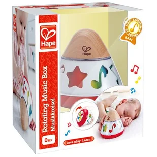 Hape OBROTOWA POZYTYWKA dla Maluszka HP 0332 HP 0332 - Pozytywki dla dzieci - miniaturka - grafika 1