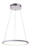 Lampy sufitowe - Candellux Lighting lampa zwis LUNE LED 31-64639 biały żyrandol do nowoczesnego pokoju ring metalowy nad stół 31-64639 - miniaturka - grafika 1