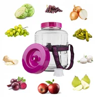 Pojemniki kuchenne - Słój Słoik Szklany 15L Gąsior WIELOFUNKCYJNY na ogórki kapustę, kiszonki, trunki - miniaturka - grafika 1