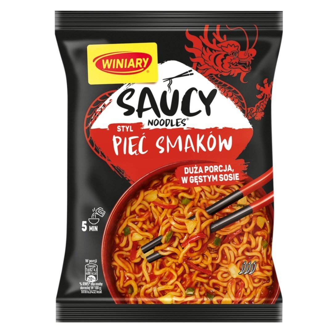 DANIE WINIARY NUDLE 5 SMAKÓW 92,5 G