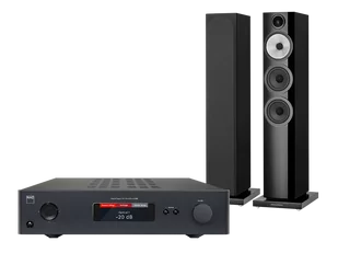 NAD C368 (czarny) + 704 S3 (czarny) - Zestawy stereo - miniaturka - grafika 1