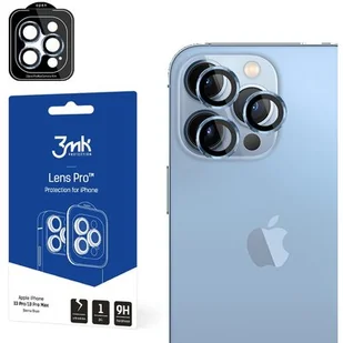 3mk Osłona na aparat Lens Protection Pro 1 zestaw dla iPhone 13 Pro/ 13 Pro Max, niebieska - Pozostałe akcesoria do telefonów - miniaturka - grafika 1