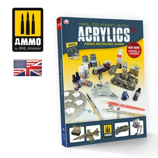 Ammo: How to Paint with Acrylics 2.0 - Ammo Modeling Guide - Akcesoria do gier planszowych - miniaturka - grafika 1