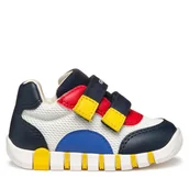 Buty dla chłopców - Sneakersy Geox B Iupidoo B3555C 01454 C0899 Granatowy - miniaturka - grafika 1
