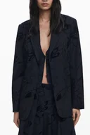 Kurtki damskie - DESIGUAL CLASSIC CZARNA KURTKA DAMSKA - miniaturka - grafika 1