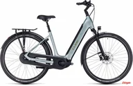 Rowery elektryczne - Rower elektryczny Cube Supreme Hybrid EX 625 Easy Entry green´n´olive 2023 - miniaturka - grafika 1