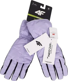 4f Rękawice narciarskie damskie 4F FNK F099 jasny fiolet 4FAW23AFGLF099 52S XL - Rękawice narciarskie - miniaturka - grafika 1