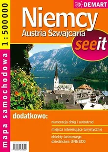 Niemcy, Austria, Szwajcaria. Atlas Samochodowy - Atlasy i mapy - miniaturka - grafika 1