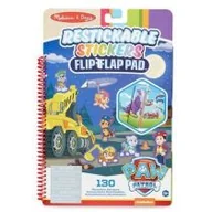 Zabawki kreatywne - Melissa&Doug PAW Patrol naklejki wielokrotnego naklejania z klapkami - Ultimate Rescue 33255 - miniaturka - grafika 1