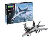 Oferty nieskategoryzowane - Revell zestaw do budowy modelu samolotu 1:32 - F/A-18E Super Hornet w skali 1:32, Level 5, wierna replika z wieloma szczegółami, 04994 - miniaturka - grafika 1