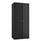 Szafy - Szafa Orion Ramiro 2D, Czarny - miniaturka - grafika 1