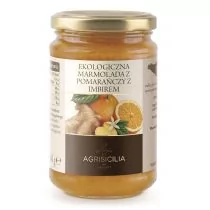 Agrisicilia Marmolada z pomarańczy z imbirem BIO 360g Agrisicilia 000-7087-300F2 - Konfitury, marmolady, powidła - miniaturka - grafika 1