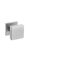 Klamki - Gałka Stała Kwadrat Fit R67F Chr-Sat - miniaturka - grafika 1