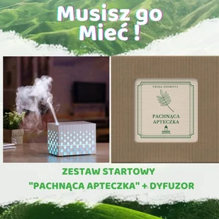 Zestaw startowy olejków eterycznych "Pachnąca Apteczka" + DYFUZOR - Aromaterapia - miniaturka - grafika 1