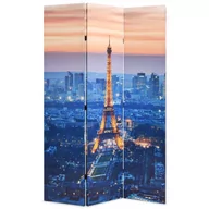 Parawany - Składany parawan, 120x170 cm, motyw Paryża nocą - miniaturka - grafika 1