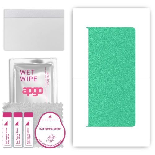 folia naklejka skórka strukturalna na TYŁ do Lenovo Legion Y900 - Seledynowy Pastel Matowy Chropowaty Baranek - apgo SKINS