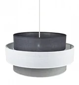 Lampy sufitowe - DUOLLA Lampa wisząca Space, biała/szara/antracyt - miniaturka - grafika 1