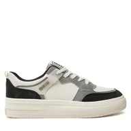Sneakersy damskie - Sneakersy Big Star Shoes OO274028 Biały - miniaturka - grafika 1