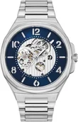 Zegarki męskie - Zegarek męski KENNETH COLE KCWGL2233105 niebieski klasyczny open heart - miniaturka - grafika 1