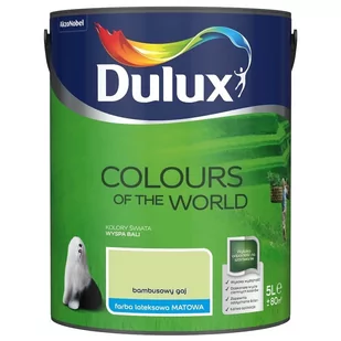 Dulux Kolory świata Bambusowy Gaj 5L - Farby wewnętrzne - miniaturka - grafika 1